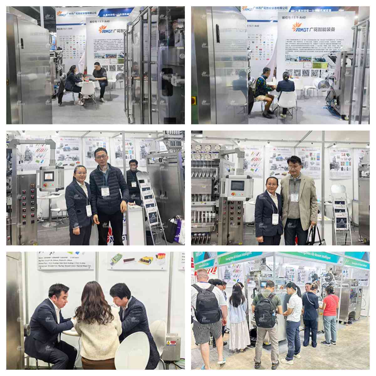 广花智能装备3月国内展会现场情况